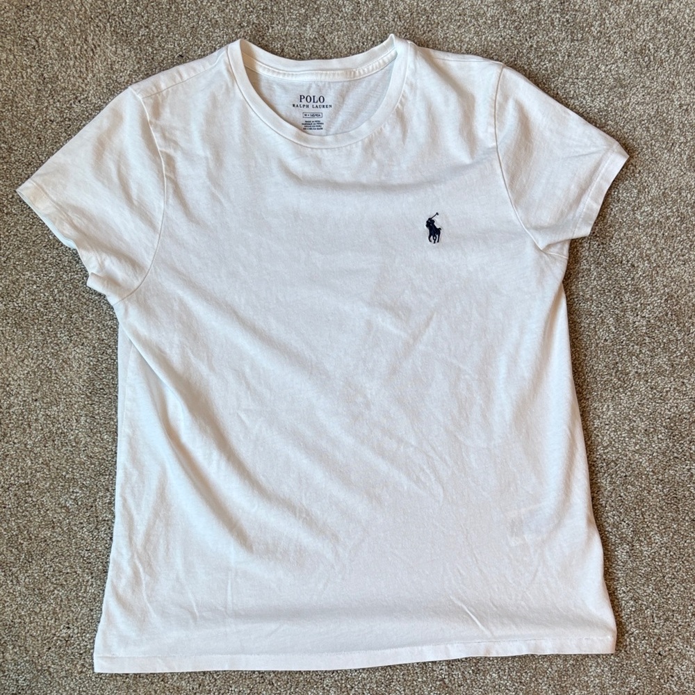 Polo by Ralph Lauren Cream Tee